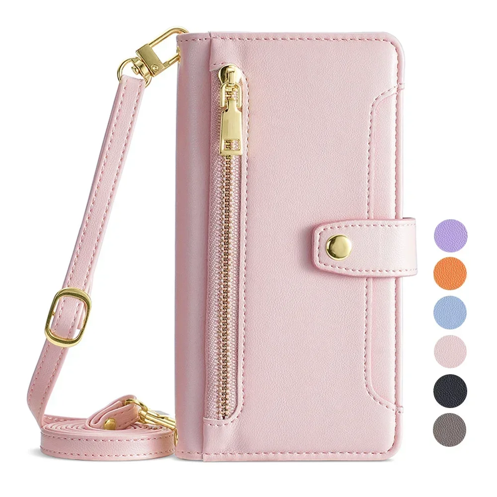 Многофункциональный чехол-книжка для Alcatel 3 1 1A 1B 1C 1L 1V 3X 2021 2022 2020 2019 кожаный с