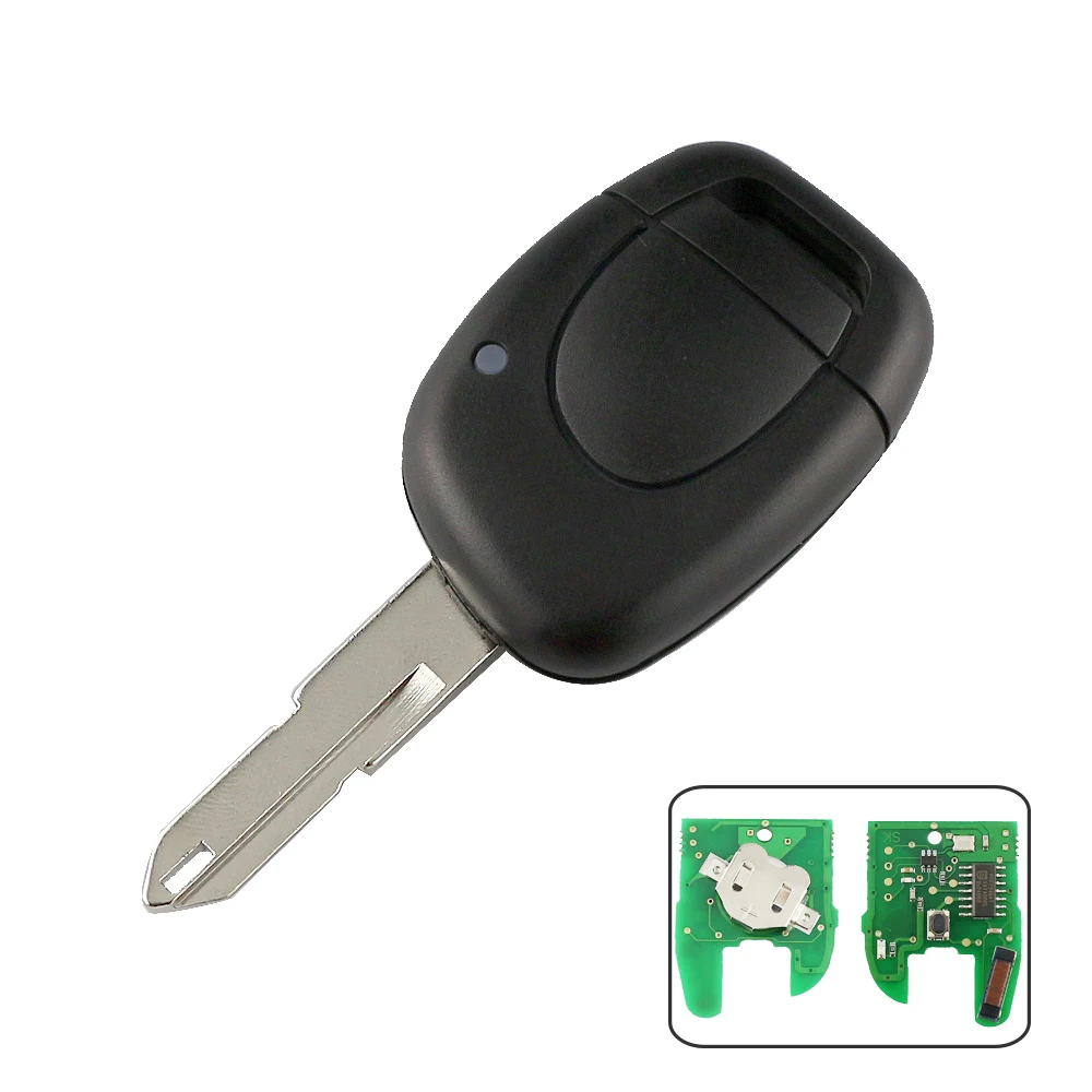 

Ключ YIQIXIN для Renault Clio II Master Twingo Kangoo Simbol Scenic Laguna Espace Trafic, дистанционный автомобильный ключ VAC102/NE73, чип с лезвием 46, чип