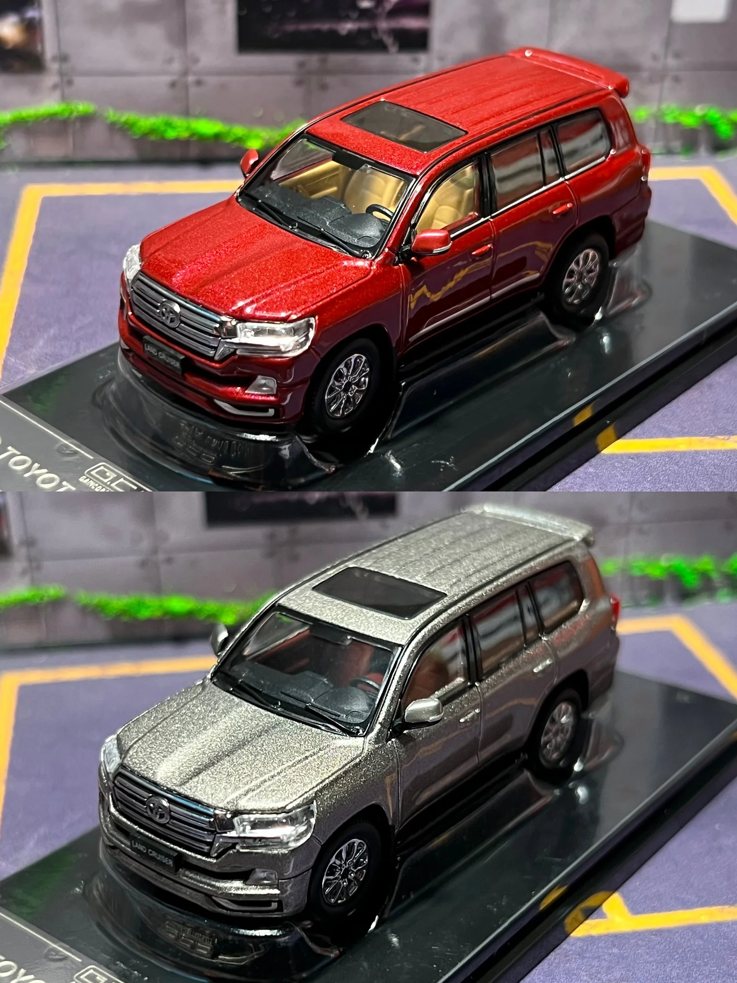 

Модель литая автомобиля GCD 1:64 Land Cruiser LC200