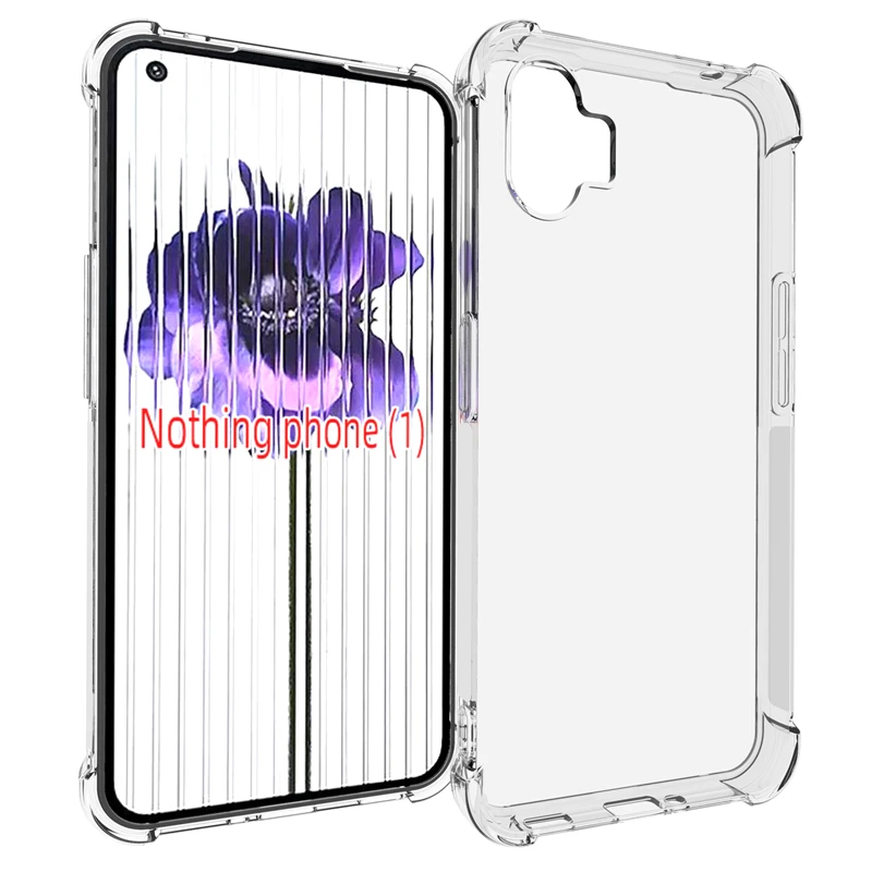 

Прозрачный полноразмерный чехол из ТПУ с четырьмя углами и защитой от падения