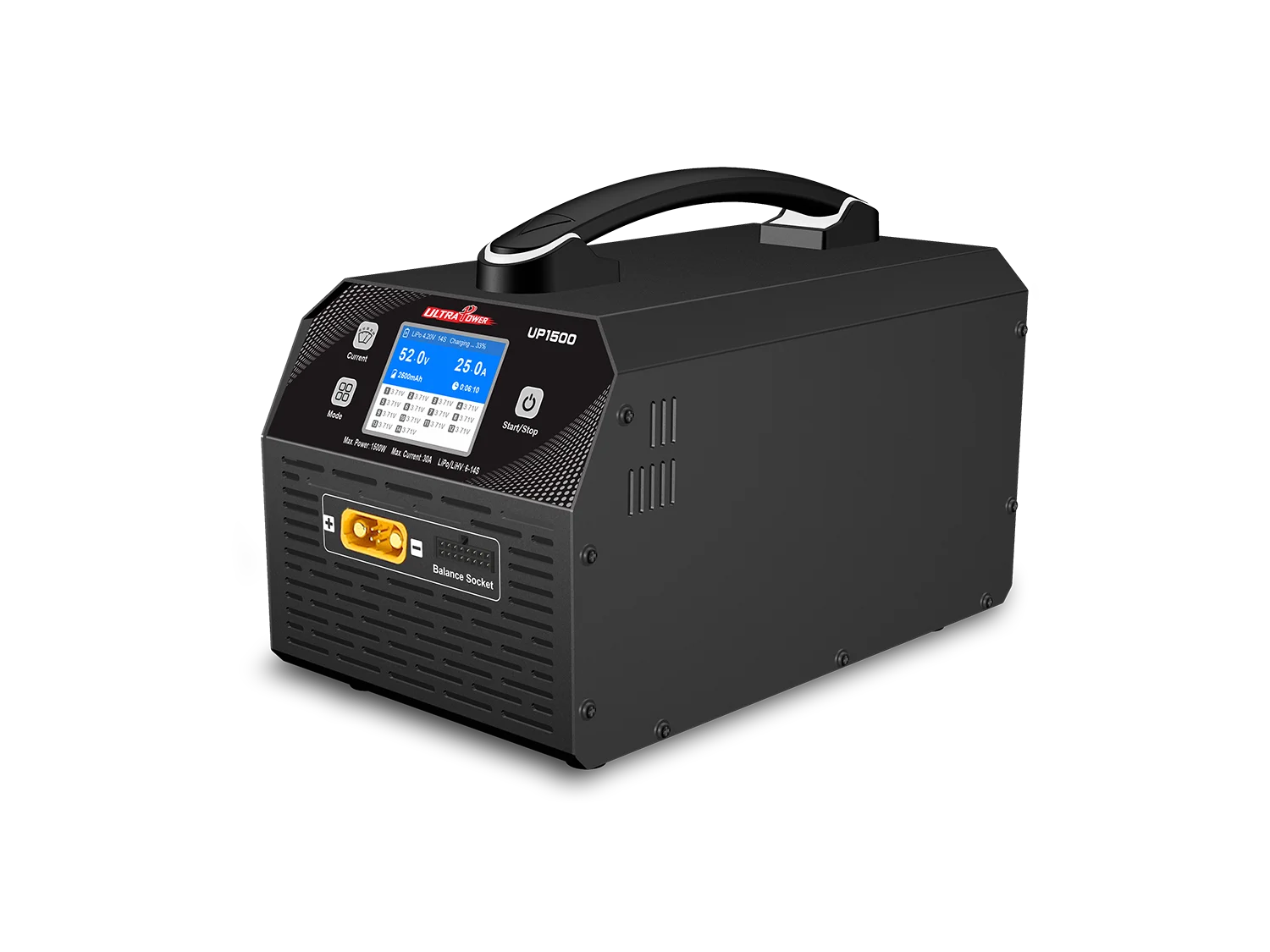 Фото Интеллектуальное зарядное устройство VoidFly UltraPower UP1500 6-14S с одним портом, 1500 Вт, 30 А, для LiPo аккумуляторов, для дронов для защиты растений №5