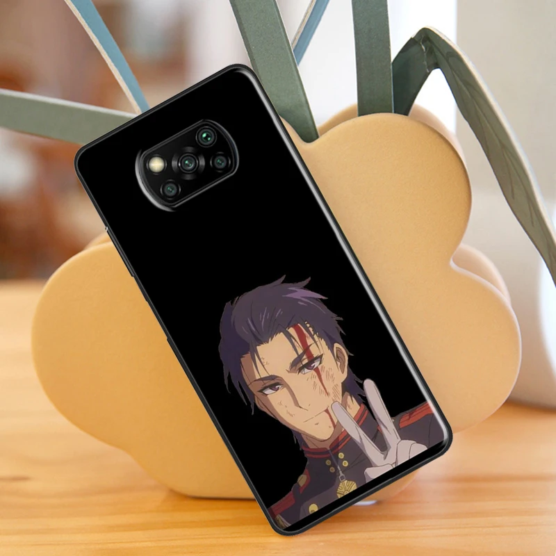 Чехол Guren Ichinose Owari no Seraph для POCO X3 Pro GT F3 M3 M4 чехол Xiaomi Mi 11 Lite 11T 10T задняя крышка |