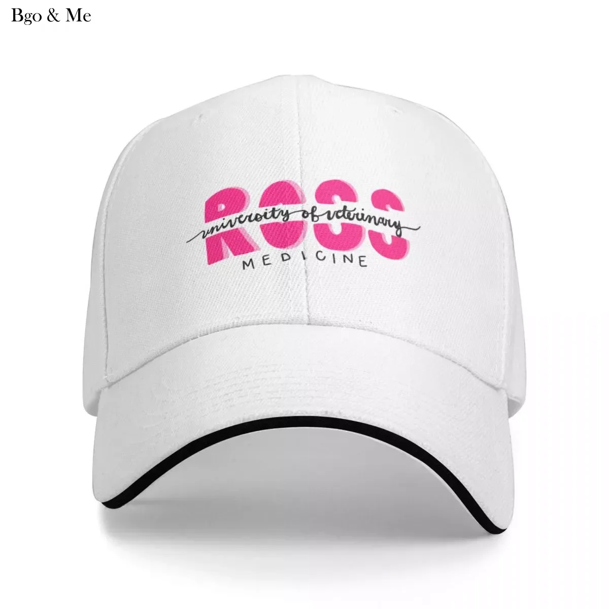 

2023 New Ross University Of Veterinary Medicine Pink Class Baseball Cap Christmas Hat Women's Hat 2022 Men's