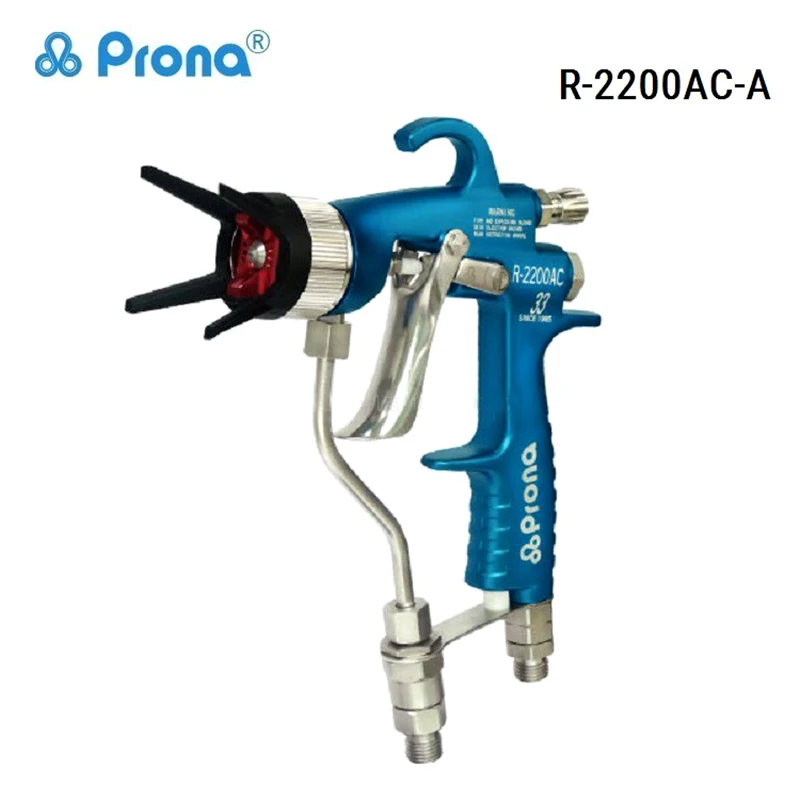 Фото Прямая продажа с фабрики Prona Airmix Paint Spray g u n R-2200AC Спрей высокого давления g u n для дома №3