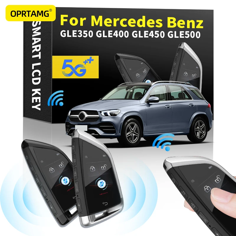 

Modified LCD screen smart car key key chain key shell For Mercedes Benz GLE350 GLE400 GLE450 GLE500 2000-2019 2020 2021 2022