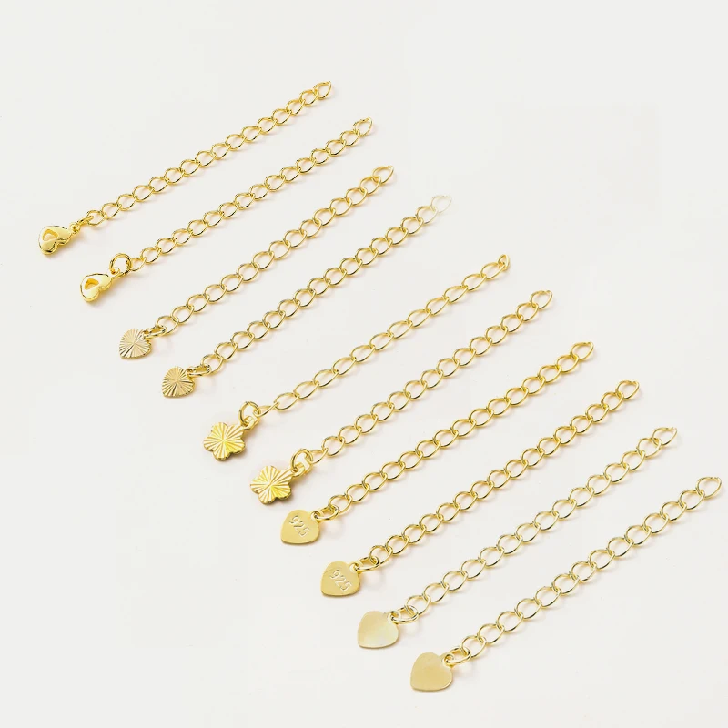 5 шт./партия цепочка с подвеской 6 см 14 к 18