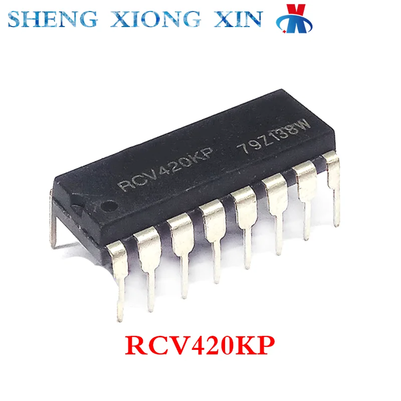 

1 шт. Интегральная схема RCV420KP DIP-16 Сенсорный интерфейс RCV420 420