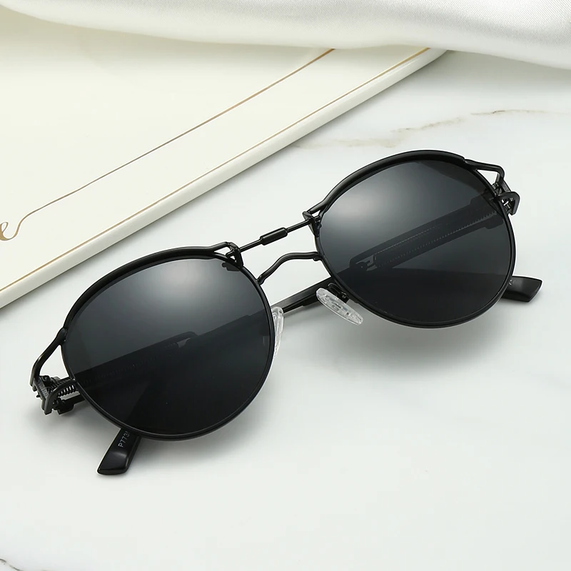 

Polarized Sunglasses AAA Men Luxury Brand Mirror Colors optical Women glasses Metal frame driving