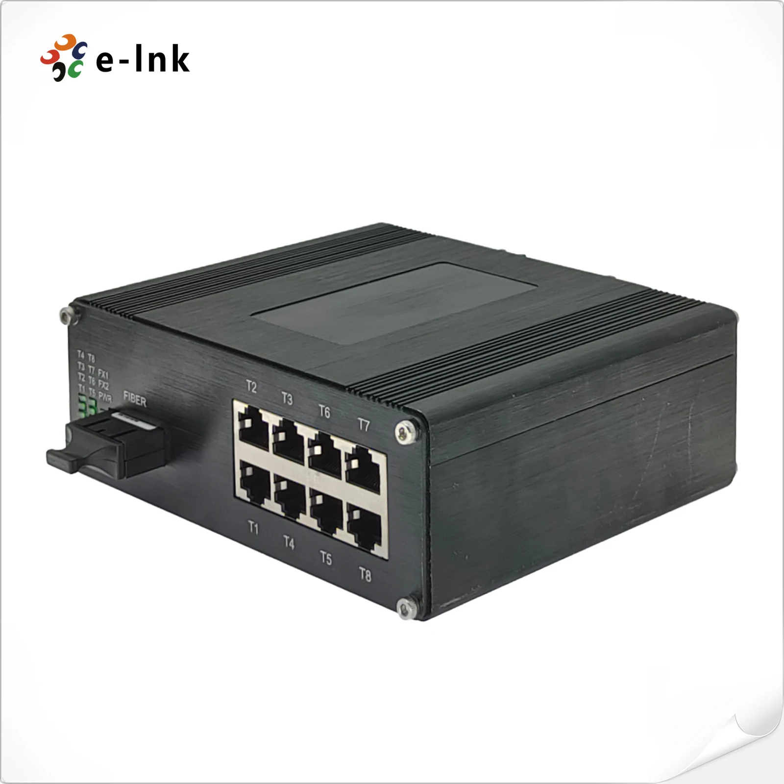 

8 x 10 100M Fast Ethernet RJ45 Ports + 1 x Single Mode Single Fiber SC Port Industrial Ethernet Switch
