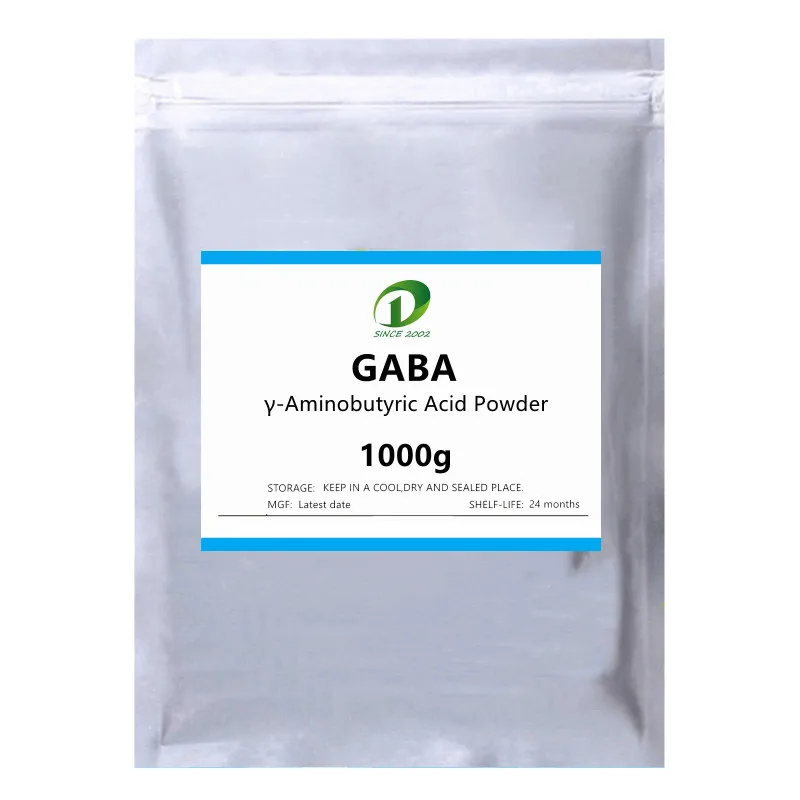 

99% Pure GABA Gamma Aminobutyric Acid Powder,Skin Whitening,Anti Aging,Smooth,Cosmetic Raw,Help with Stress and Sleep