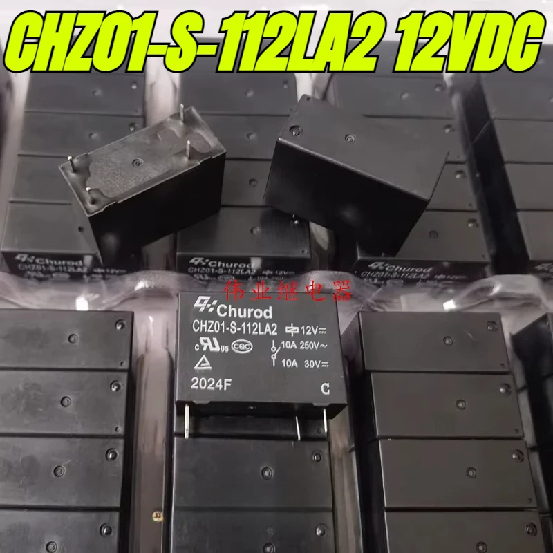 

Реле CHZ01-S-112LA2 12В 4 контакта 10А