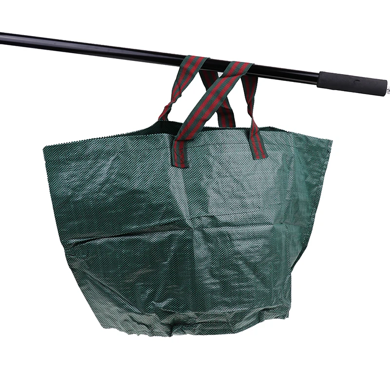 

60L PP Yard Leaf Weeds Grass Storage Container Durable Reusable Waterproof Bag Large Capacity Heavy Duty Garden Waste Bag