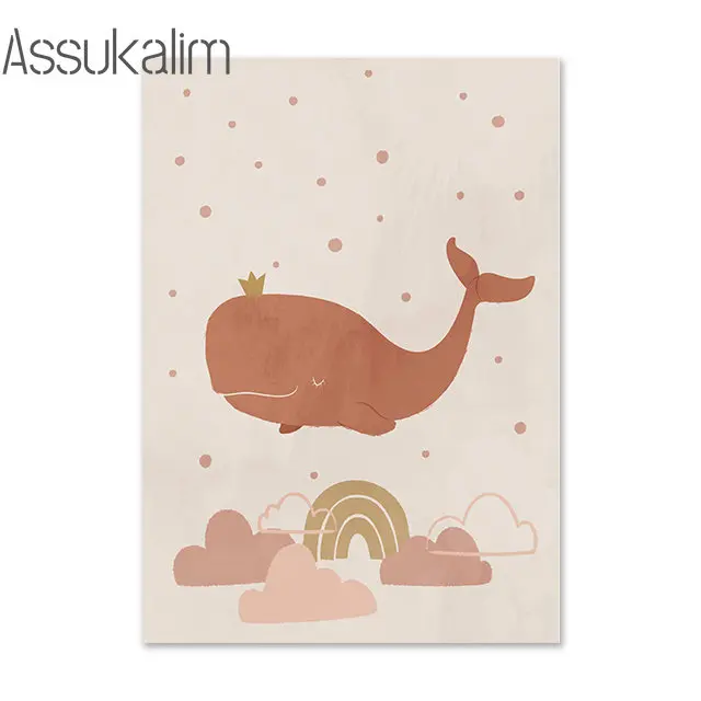 

Настенный постер с именем в стиле бохо