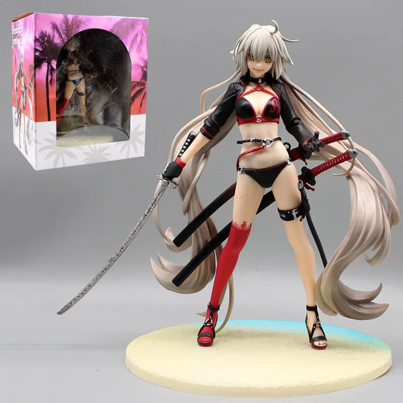 

24cm Fate/Grand Order Figures Jeanne D'Arc (Alter) Action Figures PVC Anime Collection Model Ornamen Toys Birthday Doll Gifts