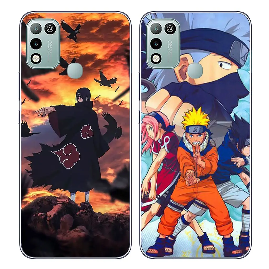 Чехол для телефона Kakashis Itachis akatsaksi Sasukes Motorola Moto G13 G14 G53 G54 G62 G72 G82 G84 E13 E20 G42 G32 G23 G22