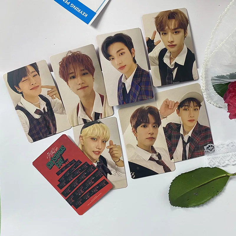 Детская фотооткрытка 8-9 шт./компл. Kpop Stray новый альбом ломо-карта фотопечать
