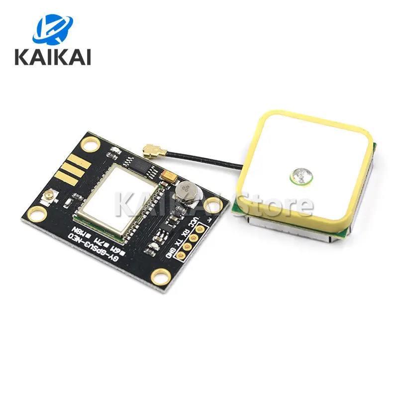 

NEO-6M GPS модуль GY-GPS 6MV2 NEO6MV2 встроенный EEPROM APM2.5 антенна RS232 TTL плата для управления полетом Arduino 3 в-5 в хорошо