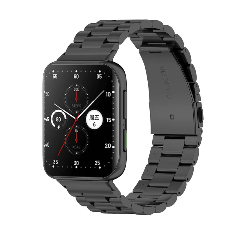 

Stainless steel Strap For OPPO Watch 2 46MM 42MM Metal Bracelet For OPPO Watch 2 Smart watch Wristband Correa
