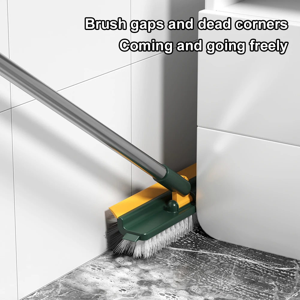 Щетка с щетиной и скребком 3 в 1