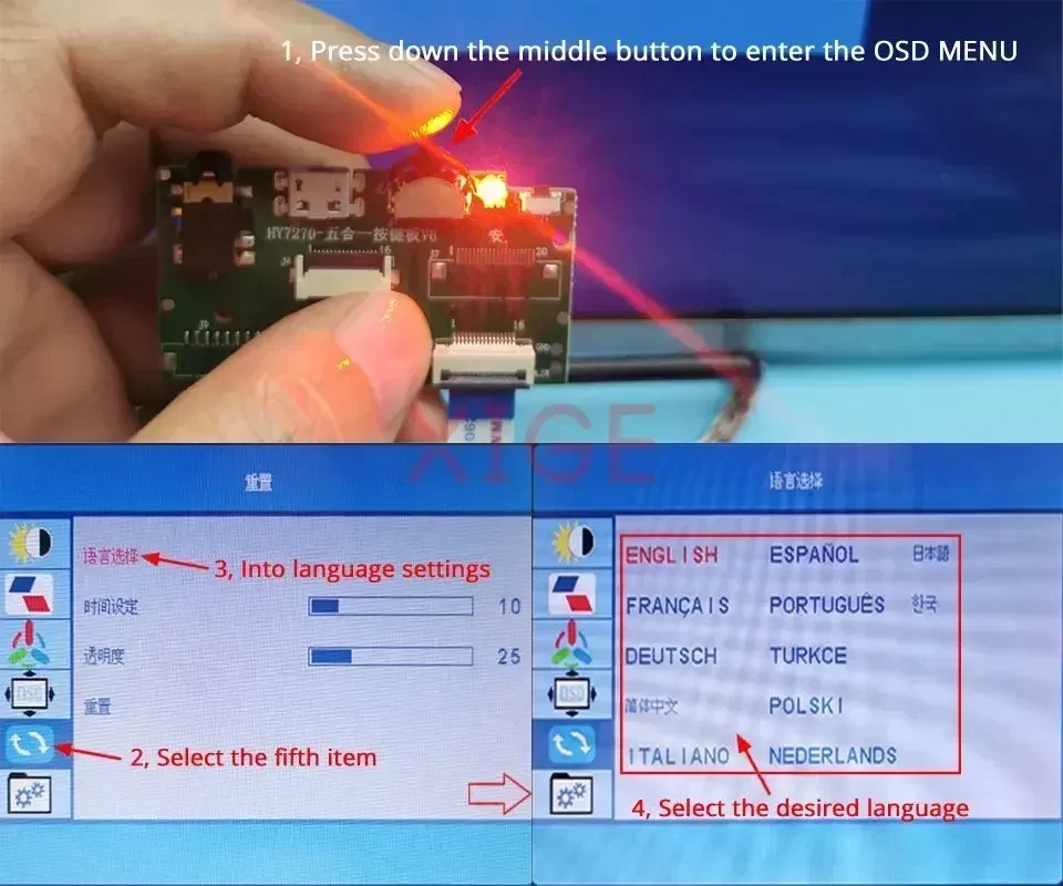 DIY комплект для LTN140AT01-G01 LTN140AT02-001 14 &quotLVDS 40-контактный 1366x768 Mini-HDMI USB-C TYPE-C плата