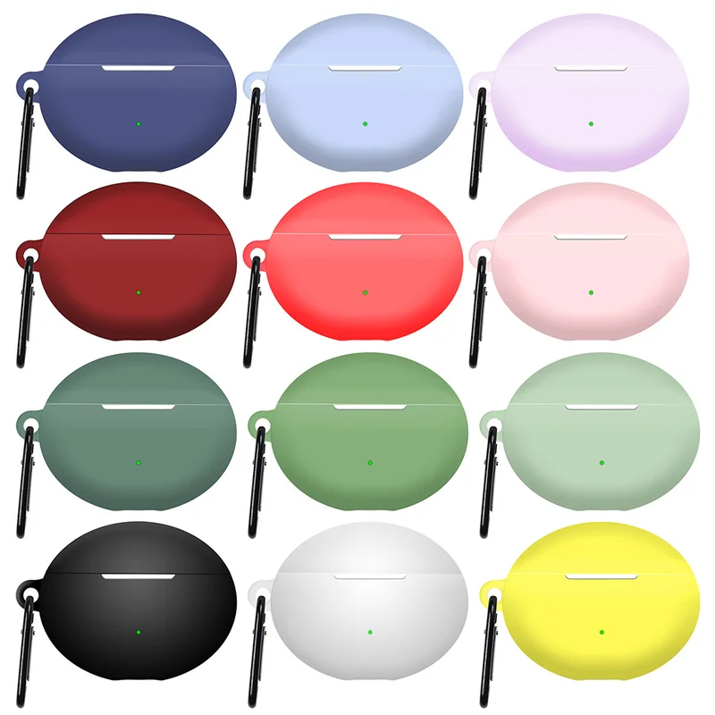

Soft Silicone Earphone Cover for Huawei FreeBuds 4i Bluetooth Wireless Earphone Protectiv Case with Hook for Huawei Free Buds 4i
