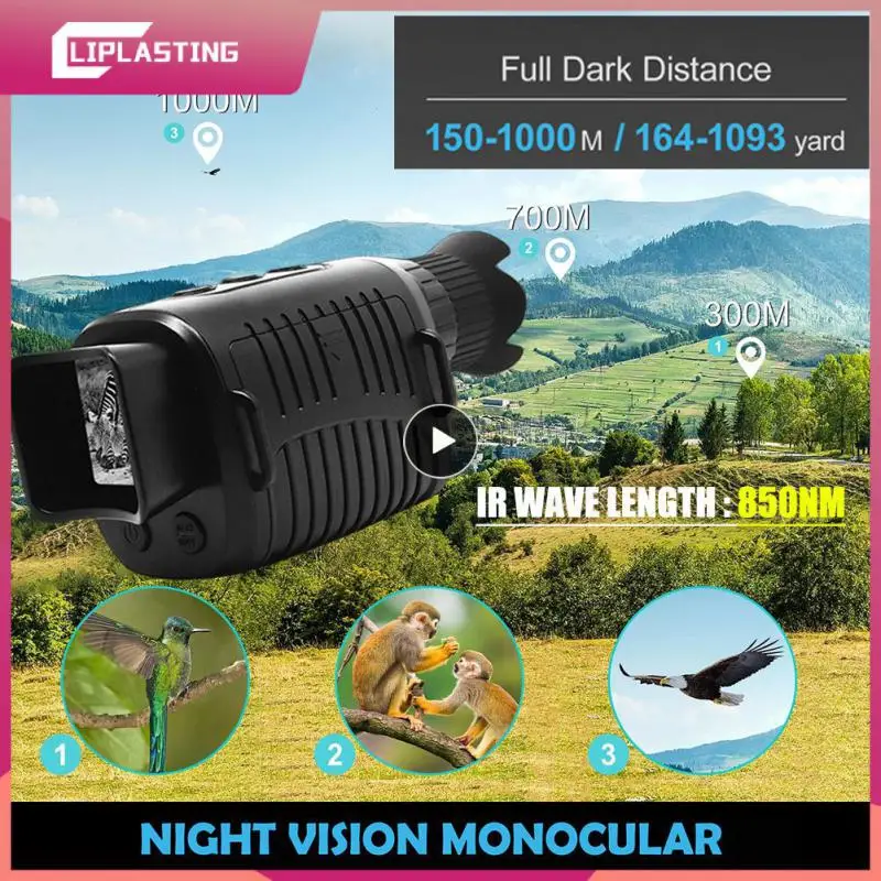 

Clear Color Monocular Camera Full Function 1080p Infrared Night Clear At Night Nigit-sion Goggles Use Monocular Camera