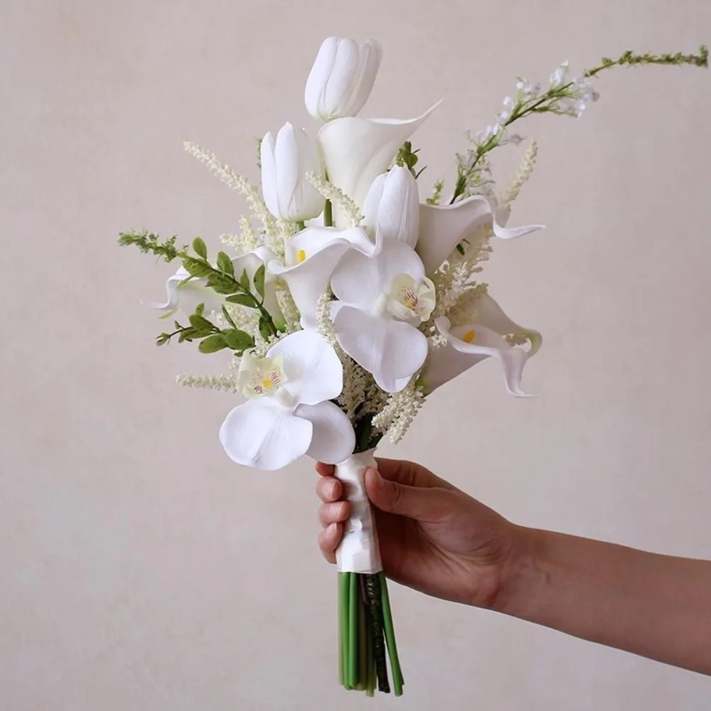 

Искусственный свадебный букет Calla Lily