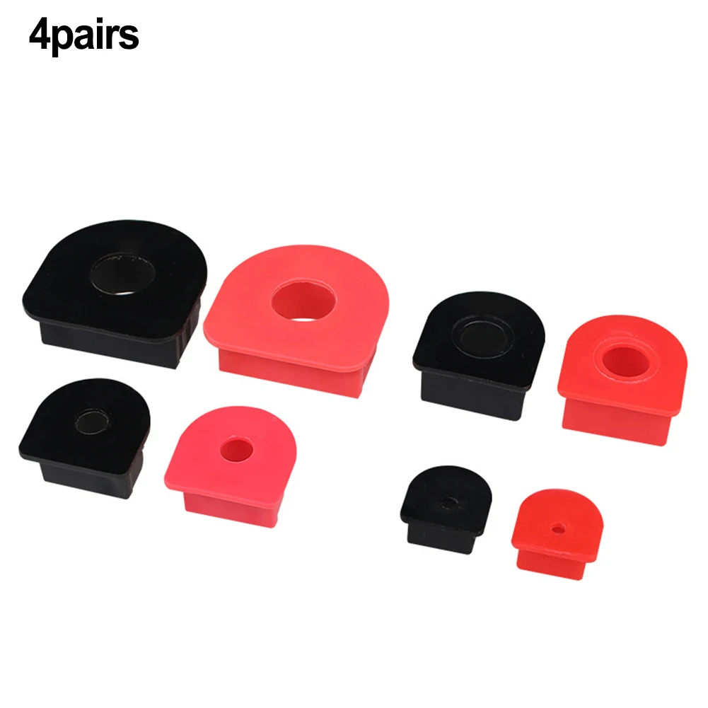 

4 Pairs Waterproof FOR Anderson Plug Cable 50A/120A/175A/350A Gland Inserts RED&BLACK Plugs Anderson Plug Cable Kit