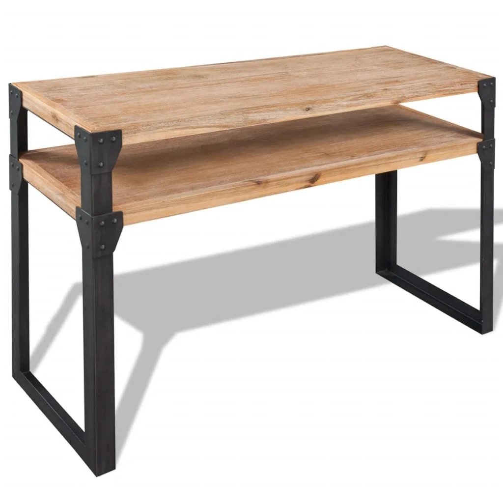 

Console Table Solid Acacia Wood 47.2"x15.7"x33.5"