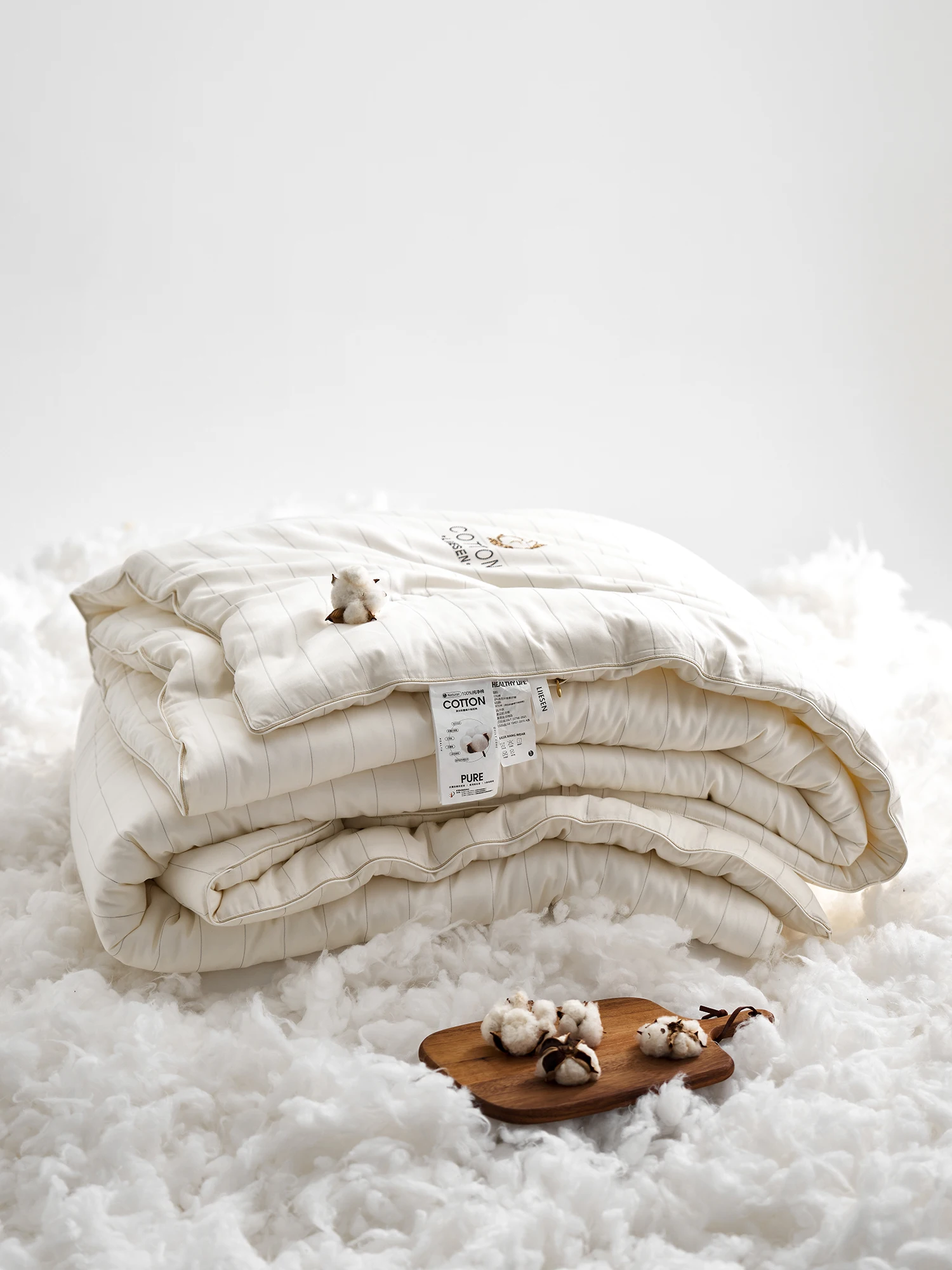 Светлое роскошное хлопковое одеяло класса A в Синьцзян пуховое из чистого хлопка