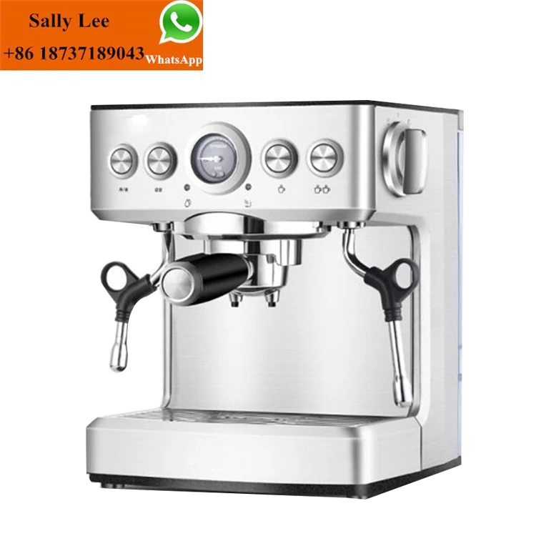

Cappuccino Coffee Machine espresso coffee machine hot sale Commercial steam pump coffee making machine