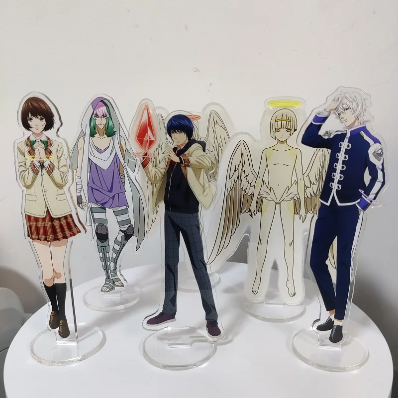 

Platinum End Anime Figure Cosplay New Acrylic Stands Model Double Sided Standing Sign Toys Desktop Decor Xmas Hot Sale Gift