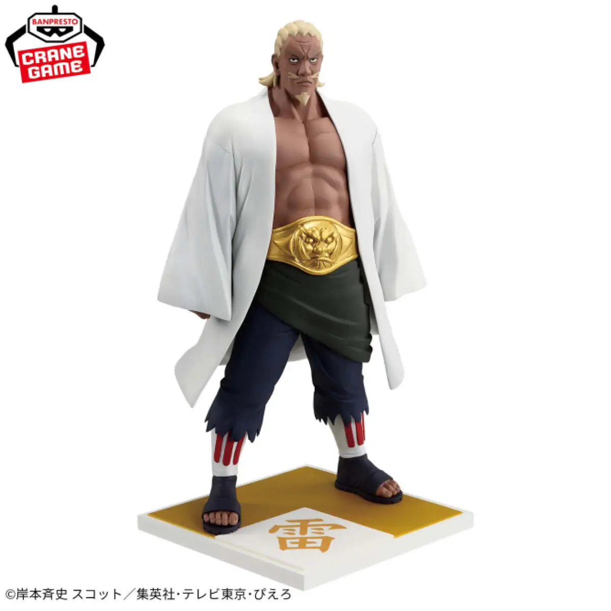 Фото В наличии Оригинальная фигурка BANPRESTO NARUTO Shippuden: Сборная модель аниме-персонажа Райкаге и Хокаге Цунаде из серии 