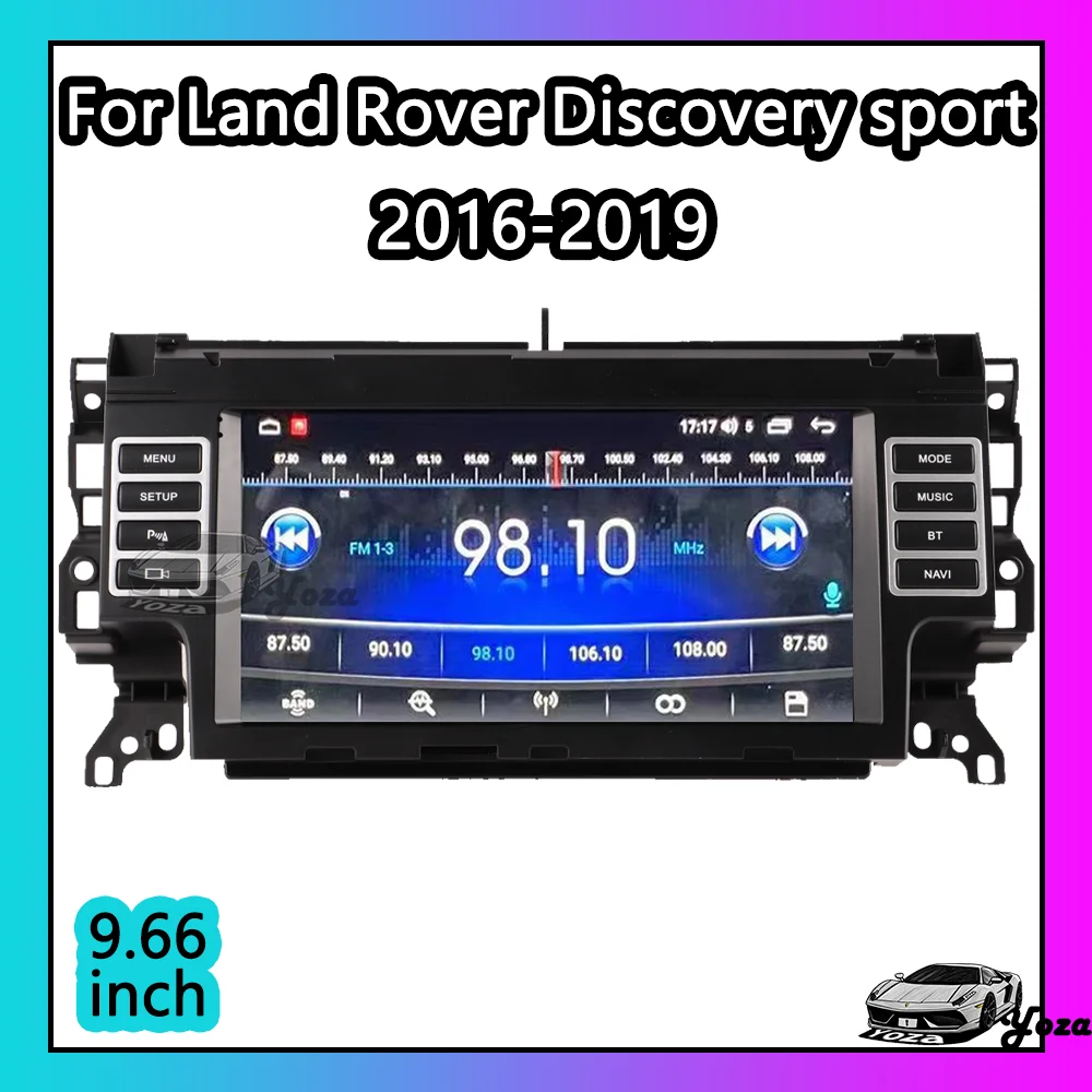 

Yoza Carplay Car Radio For Land Rover Discovery sport 2016-2019 Android11 Touch Screen Multimedia Player GPS Navigation 5G WIFI