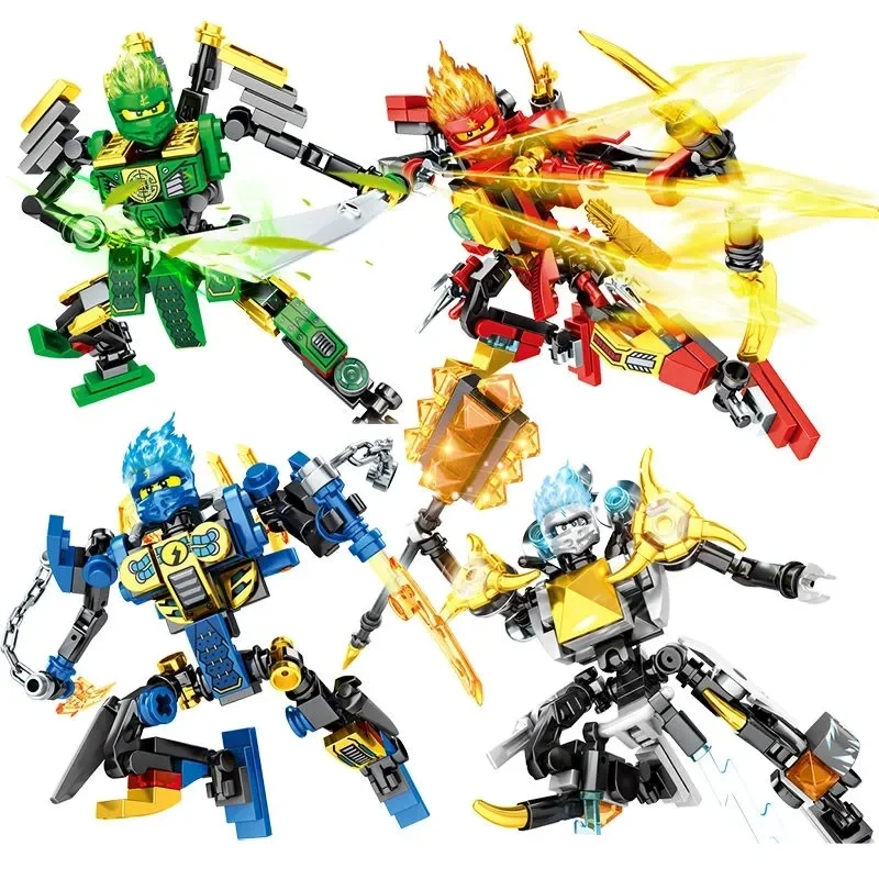 Механическая Броня Ninjago Lloyd Мини-фигурка Строительные Блоки Совместимые С Legoboys