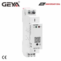 geya grt8 ts bluetooth time control relay 220v 110v 24v acdc power on off wirelesstimer switch 16a mobile control smart timer