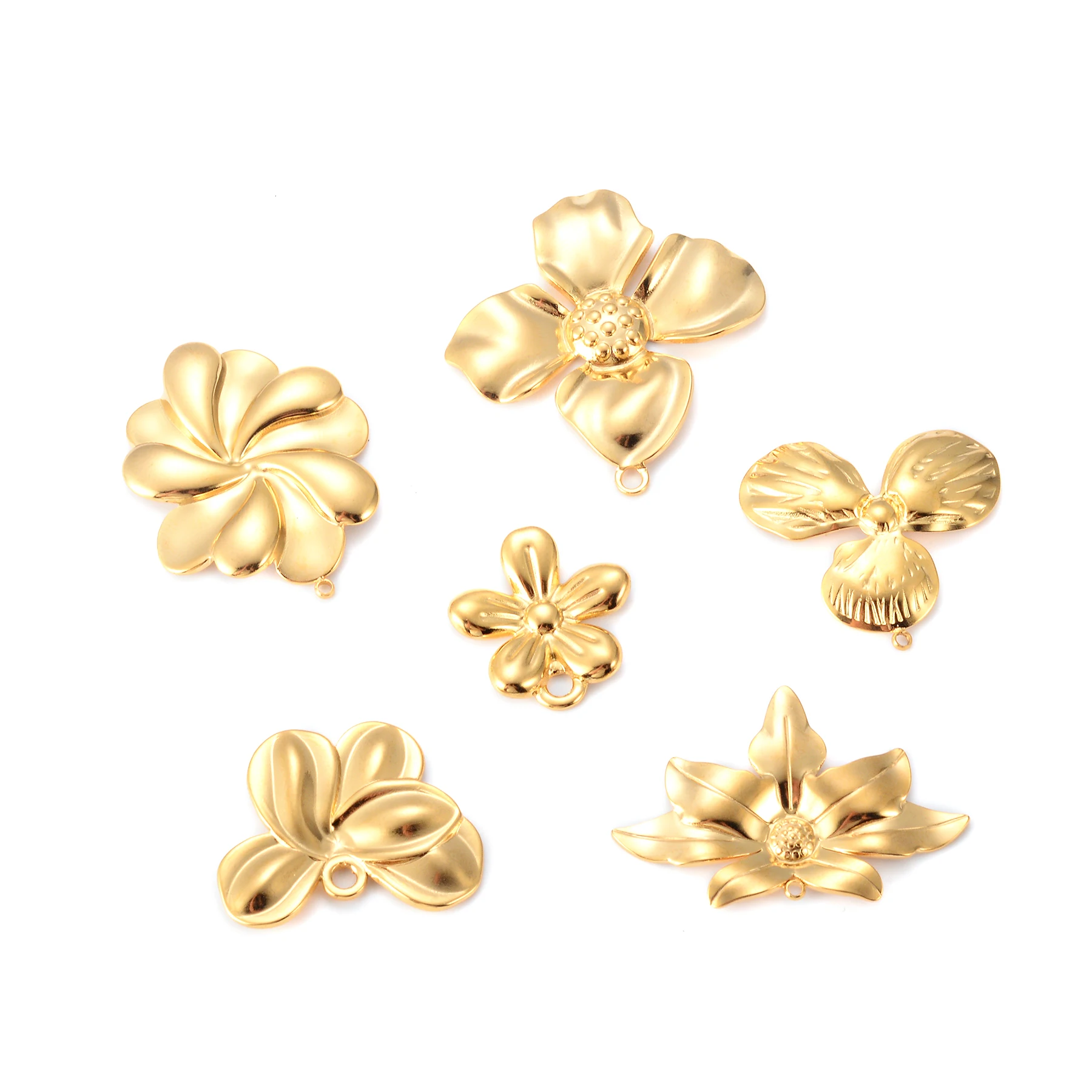 2 шт./партия женские серьги-подвески из нержавеющей стали