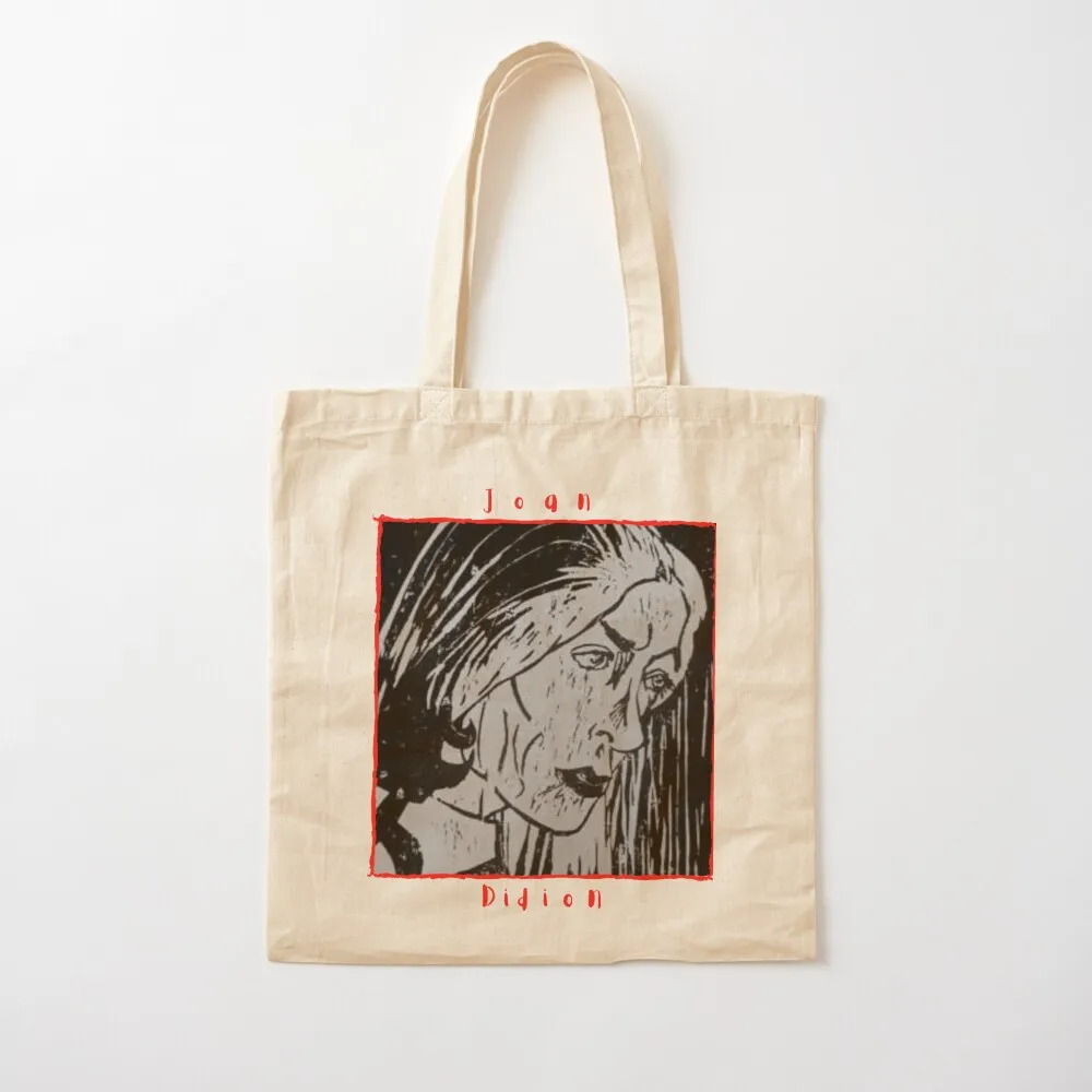 Joan Didion - серия Author Tote Bag холщовая сумка-тоут женский покупатель большой холст
