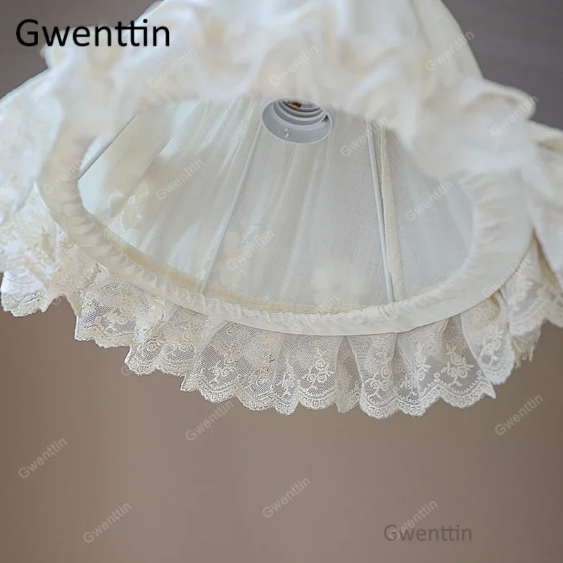 Тканевые настольные лампы принцессы для гостиной, спальни, прикроватная настольная лампа, подставка светильник светильники, светодиодные настосветильник пы, домашний художественный Декор (art.: 3a356e5df1f) - 3a356e5df1f