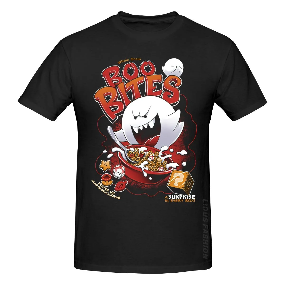 

Более дешевая забавная Мужская футболка с изображением последнего из нас, Boo Bites 90-х мультяшная футболка, одежда с графическим оформлением, ф...