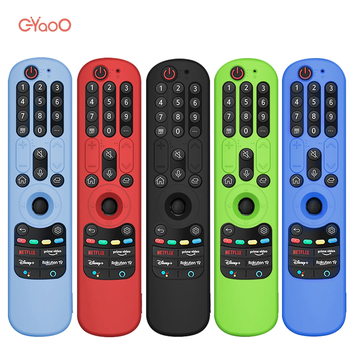 

Remote Control Covers MR21GA Case Silicone Protective Lanyard waterproof Anti-Slip Glow For LG MR21GA MR21GC