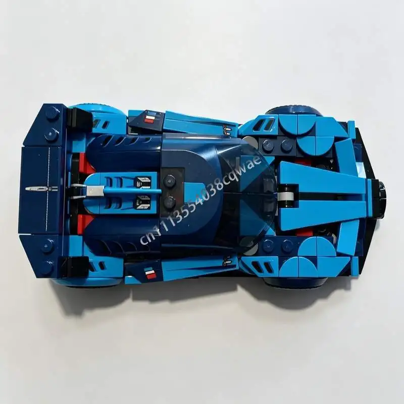Фото Конструктор-головоломка Bolide Racing Car (217 деталей): Модель гоночного автомобиля для самостоятельной сборки, техническая сборка, креативная игрушка, коллекционный набор, подарок для демонстрации №3