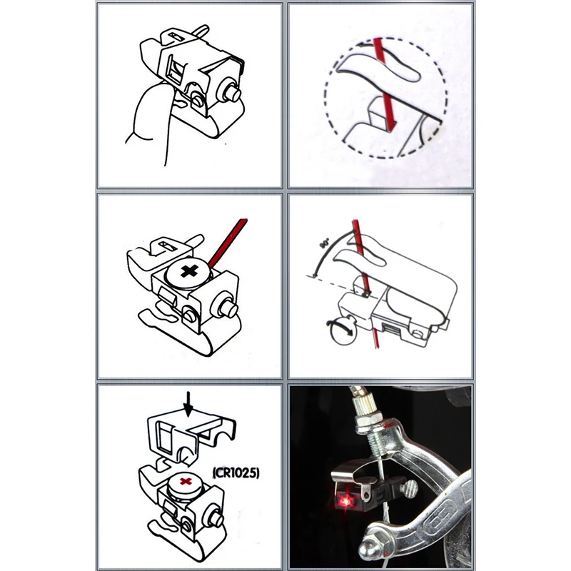 

Дисковый тормозной фонарь для электроскутера xiaomi M365, Велосипедный тормозной фонарь, водонепроницаемый