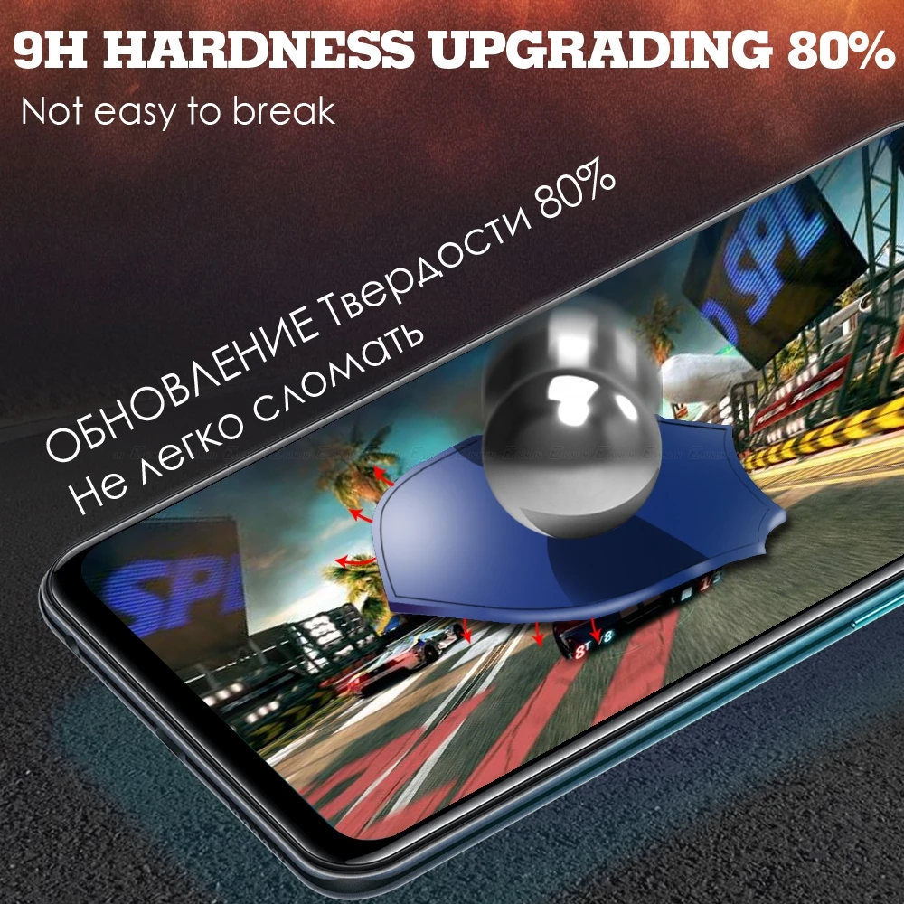Закаленное стекло 9D с полным покрытием для Huawei Honor 50 SE View 30 20 Pro Lite 30S 20S 20E 30i 10i 10