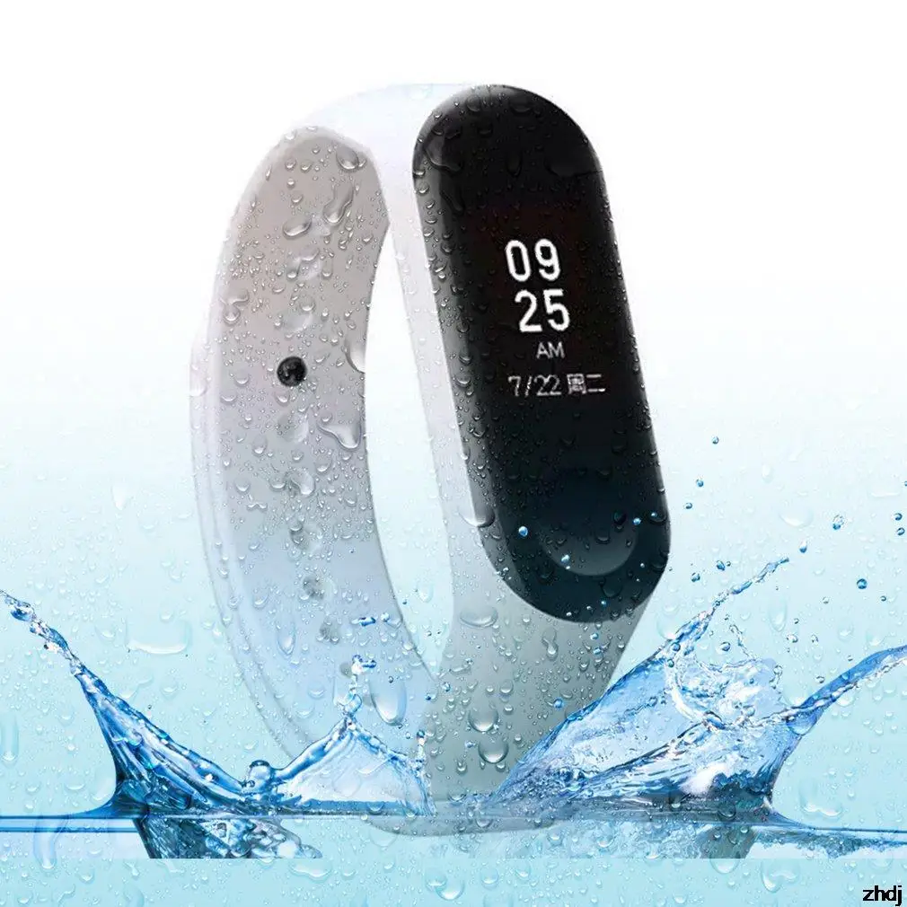 

Сменный ремешок для Xiaomi Mi Band 3, силиконовый Сменный ремень, умные Аксессуары для браслета Millet, спортивный ремешок