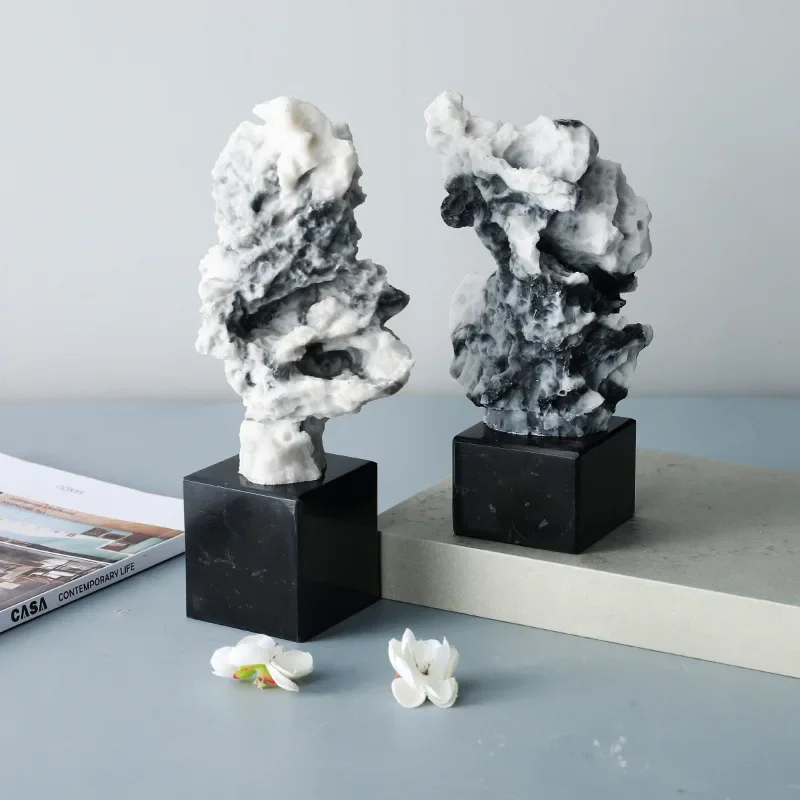 Скульптура из кораллового камня имитация мрамора нестандартные украшения