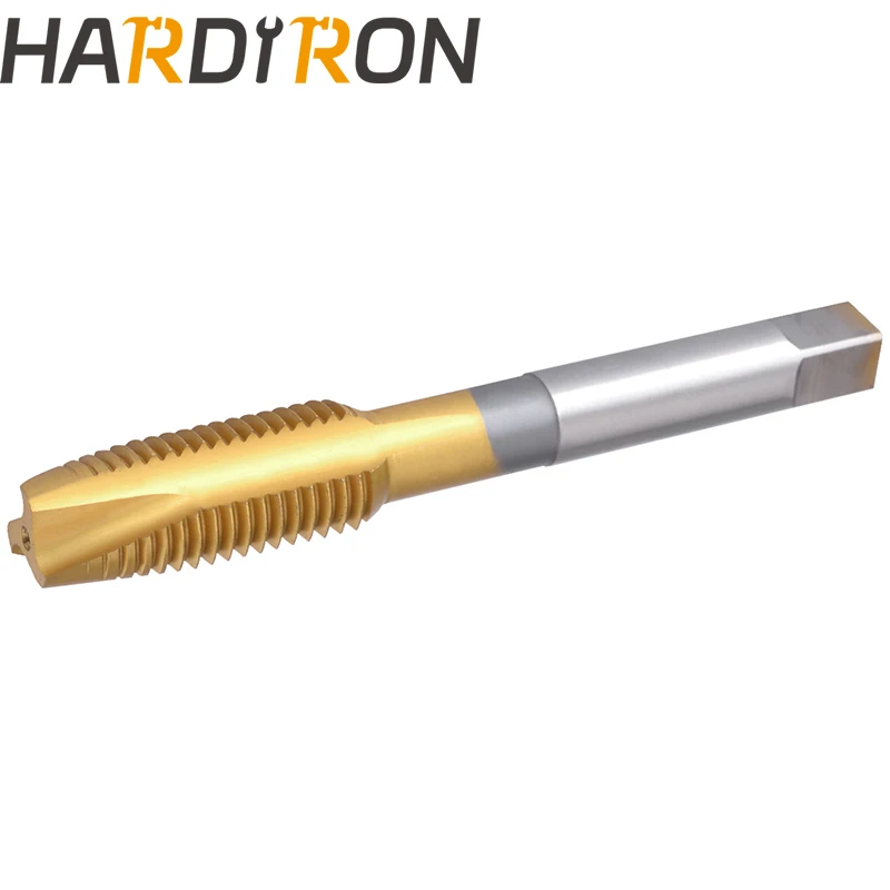 Спиральный точечный метчик Hardiron 3/8 &quot-16 UNC спиральный из быстрорежущей стали с