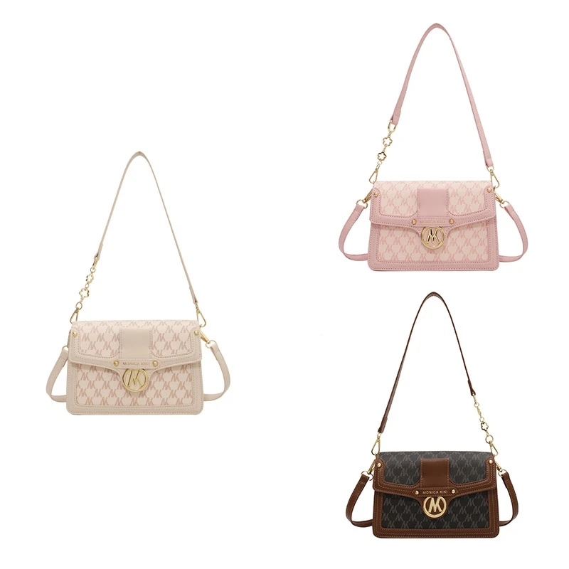 

NEW-High Sense Bag Women's Fashion One Shoulder Armpit Bag Versatile Popular Popular Messenger Small Square Bag