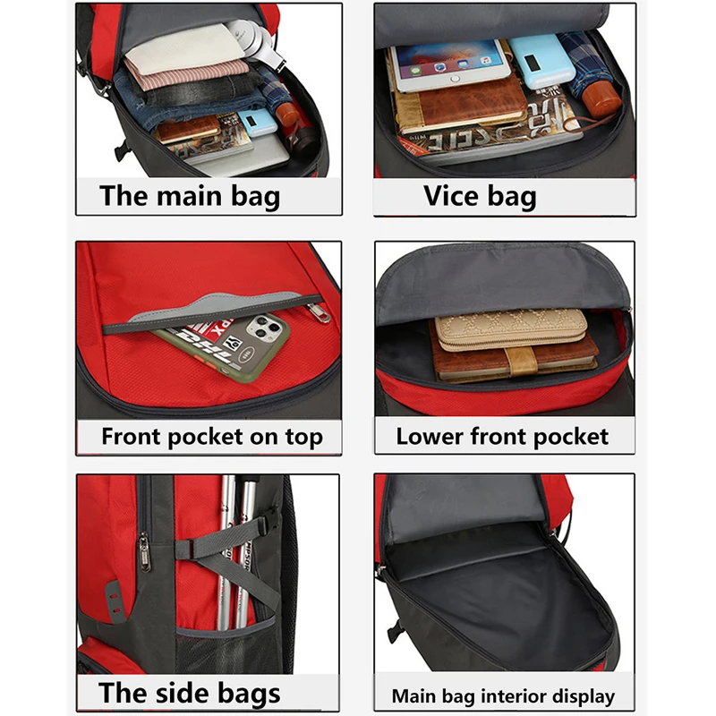 85L 60L 40L мужской водонепроницаемый рюкзак для путешествий спортивная сумка отдыха