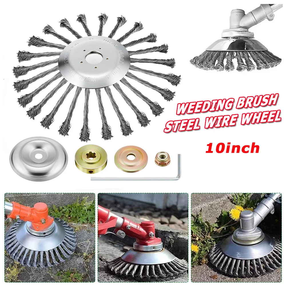 

Стальная проволочная насадка для кустореза Steel Wire Trimming Head